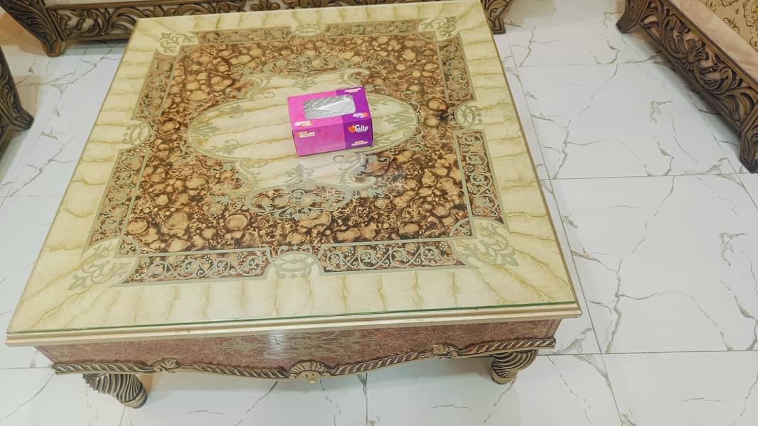 Sofa set with table 3
