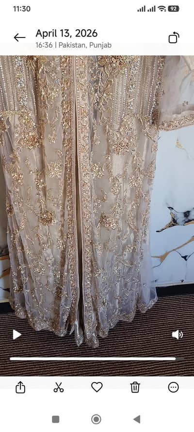 Walima bridal dress (Mexi)