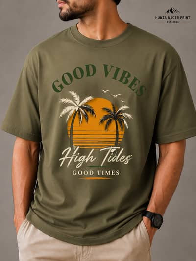 Premium Cotton T-Shirts | Plain & Custom Printed | All Sizes Availabl