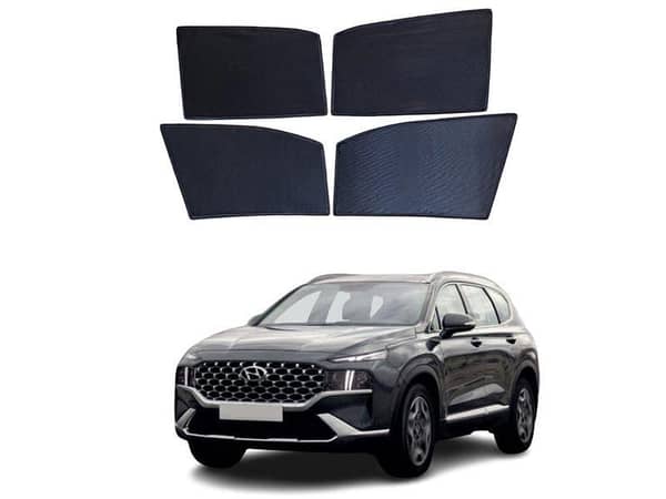 Hyndai Santa Fe Premium Quality Japani Sun Shades 4 PCS - Model 2023-2024