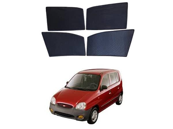 Hyndai Santro Premium Quality Japani Sun Shades 4 PCS - Model 2000-2005
