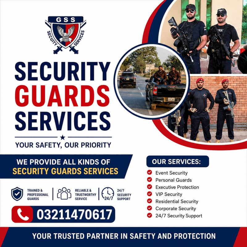 VIP Protocol Security Guard/ Staff Commandos /Event Security Guards 0