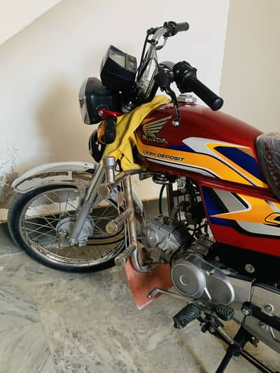 Honda CD 70 For sale (a Golden peace)