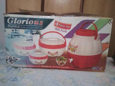 3 piece hotpot set with water cooler