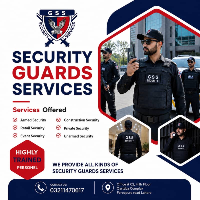 VIP Protocol Security Guard/ Staff Commandos /Event Security Guards 0