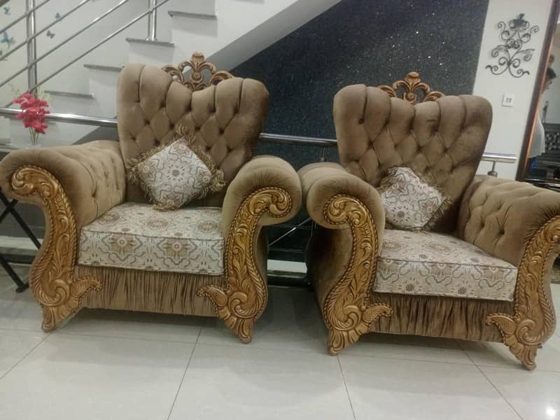 Shahi sofas and table 0