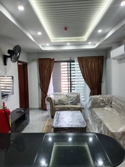 2 Bedrooms Attached Bathrooms Fully Furnished With Branded Furniture And Appliances. Dem 1.75 Cr Negotiable
