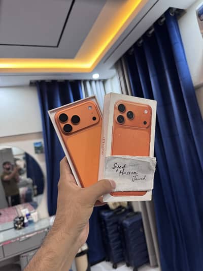 iPhone 17 Pro Max 256 gb LLA Variant Orange colour