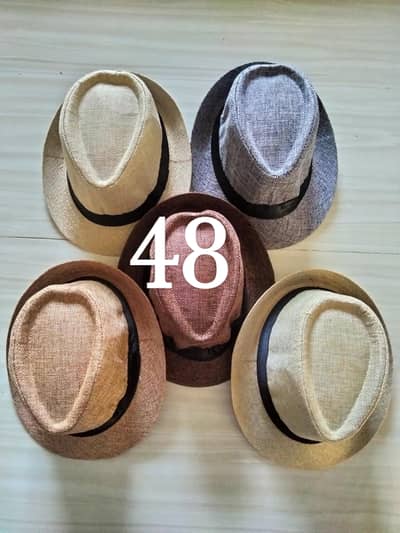Stylish Fedora Hats - Multiple Colors and Size