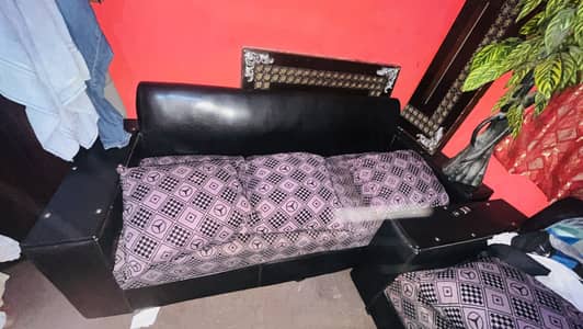 sofa set complete, 1 seater 2 seater 3 seater total 7 seater