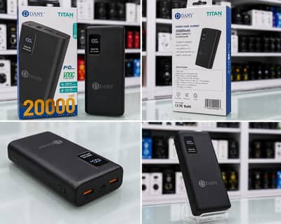 DANY 20000mAh Power Bank | 20W PD | Brand New  Free Delivery
