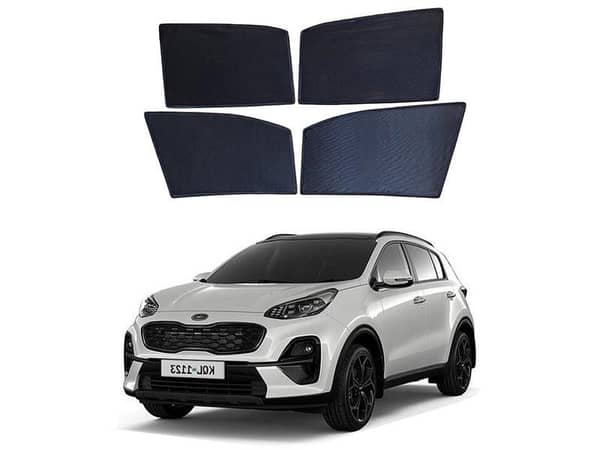 KIA Sportage Premium Quality Japani Sun Shades 4 PCS - Model 2019-2023