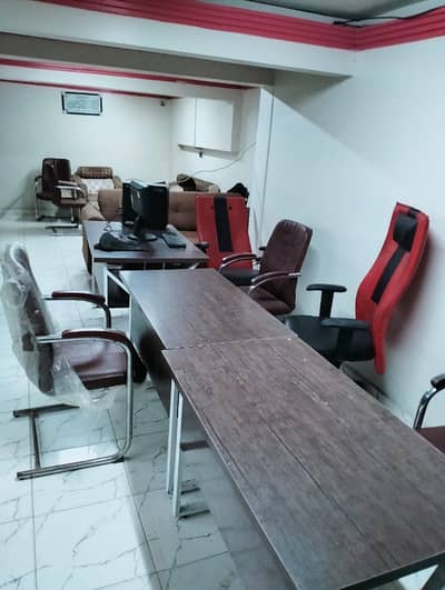 silent commercial one bed lounge for rent in johar