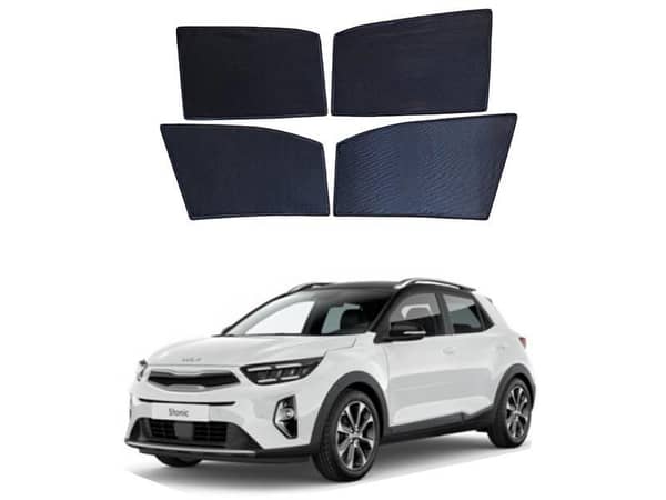 KIA Stonic Premium Quality Japani Sun Shades 4 PCS - Model 2021-2023