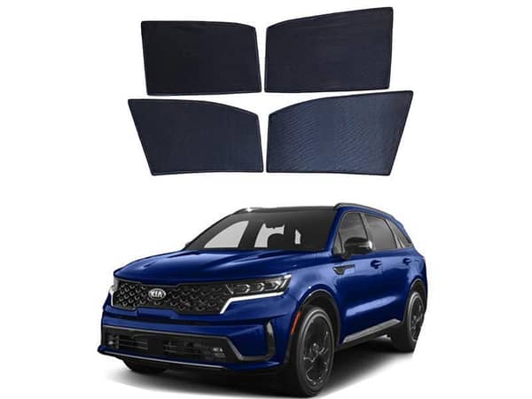 KIA Sorento Premium Quality Japani Sun Shades 4 PCS - Model 2021-2023