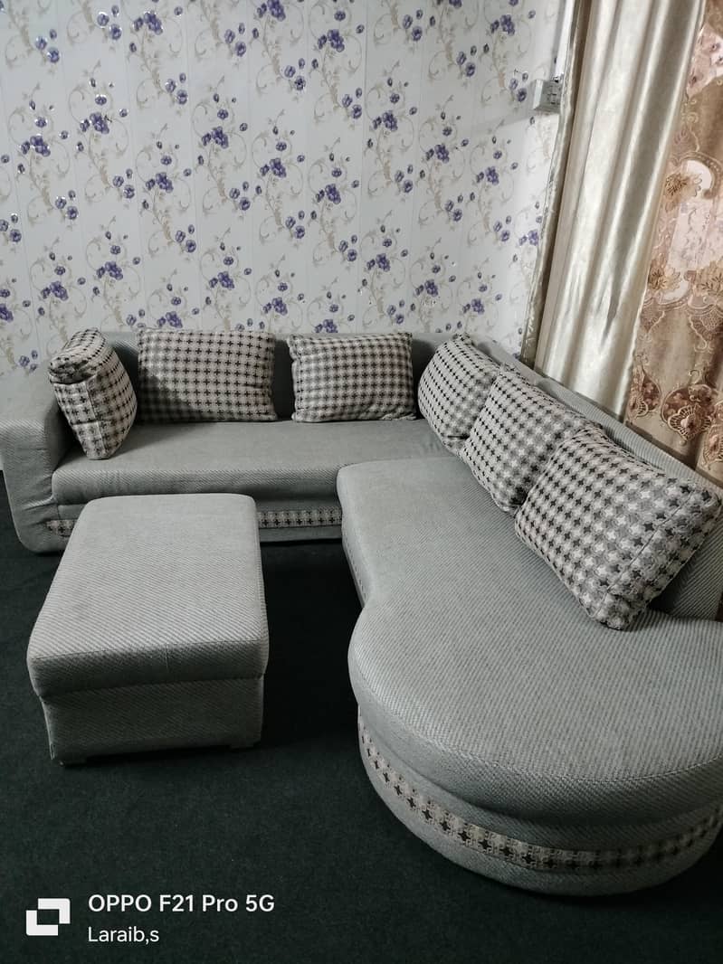 L shape sofa 1