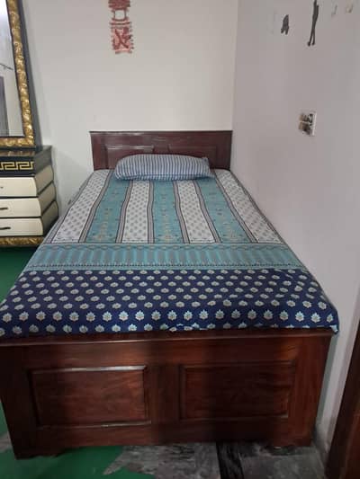 single bed with Matres for sale