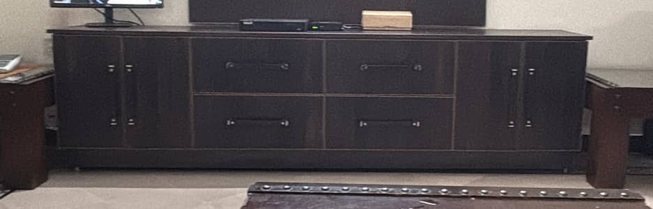 Brand New Modern MDF & Diyaar Wood TV Console – Premium Quality |