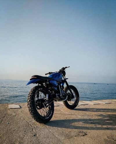 Honda Cg 125 Custom Scrambler