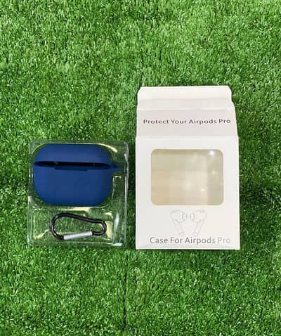 Navy blue 360 shockproof silonced airpods case free delivery all