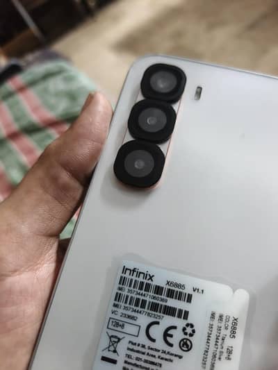 infinix hot6 pro 11 mnth warrnty full box 10 by10