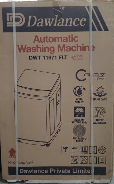 Dawlance Brand New 11671 FLT 11KG Top Load Automatic Washing Machine