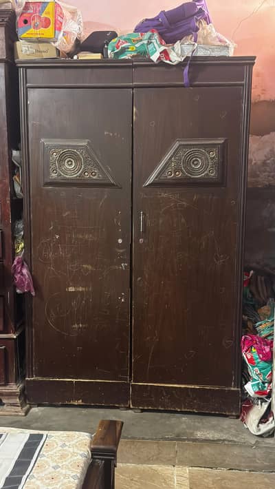 cupboard and dressing table