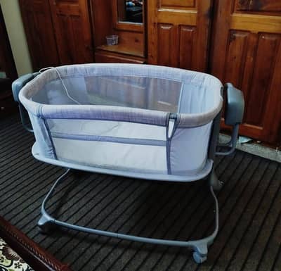 Mastella 3 in 1 baby electric swing plus bassinet