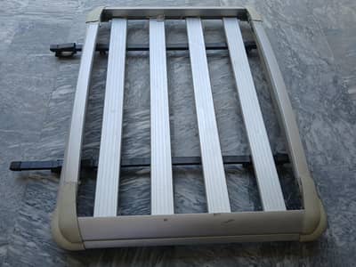 Aluminium car roof rack with brv clips