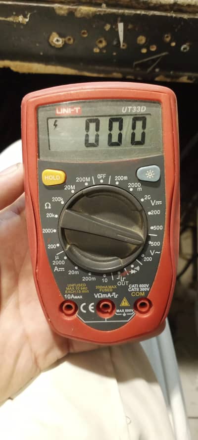 digital metar Ac Dc