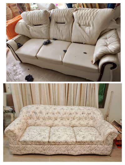 Sofa Repairing Services Karachi | Sofa Fabric Change | Foam & Polish