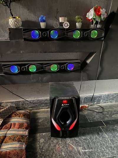 Audionic 2.1 RGB speaker for sale