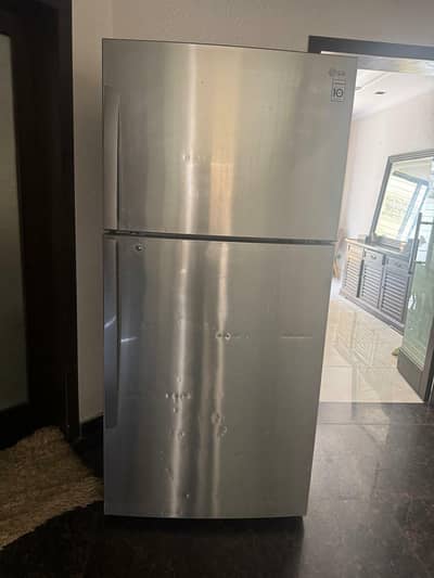Full size fridge lg model inpoted