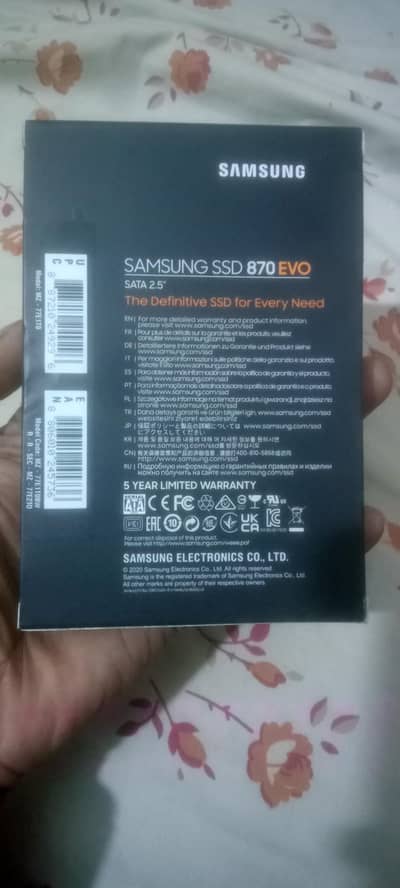 Samsung Evo sata SSD 1TB