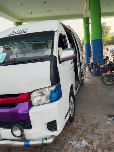 Toyota Hiace 2014 and register in Pakistan 2021