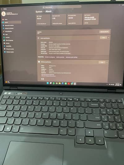 Lenovo legion 5 pro gaming laptop