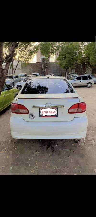 Toyota Corolla XLI 2007