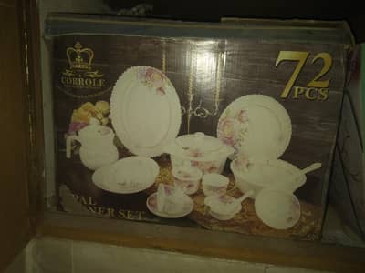 72 Pieces Marble Dinner Set | Brand New | Premium Quality