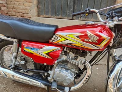 Honda CG-125 Punjab number 0349/7033418 call
