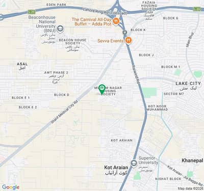 Near Main Entrance Facing Green Belt Only Plot For Sale In Society
