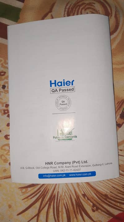 Haier fridge bikul new abi tak On nahi kia bikul new