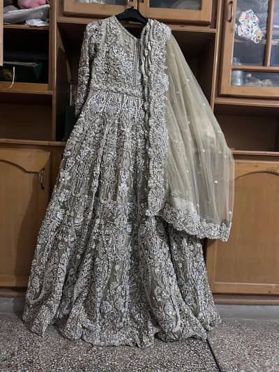 Luxury Walima maxi | wedding dress| heavy detail hand work. .