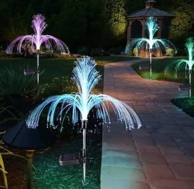 Light emitting jellyfish  lights solor water proof 8HR
