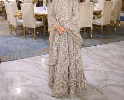 Heavy embrioded formal dress