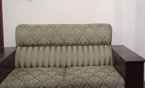  Pista Wood Sofa Set | 6 Seater