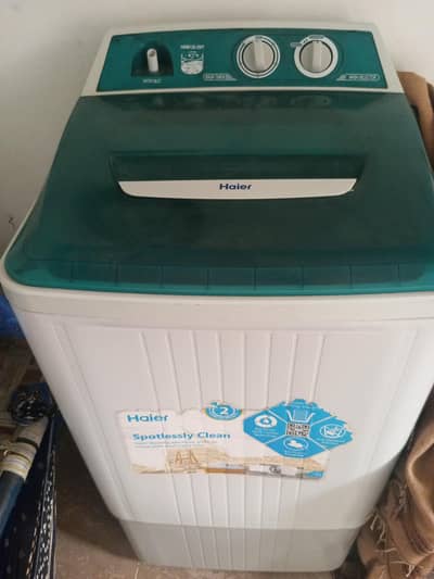 Haier washing machine