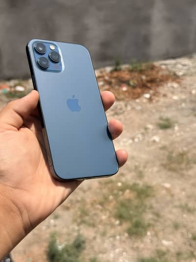 IPhone 12 Pro Max 128GB Blue Colour Exchange Possible