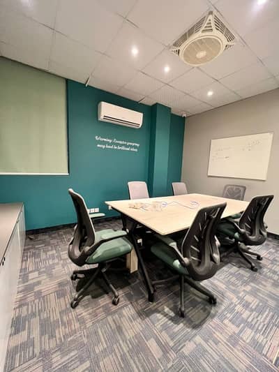 1 Kanal Furnished Commercial Plaza For Rent Near IBEX Call Center, Ali Town Station, Aitchison Society, Lahore