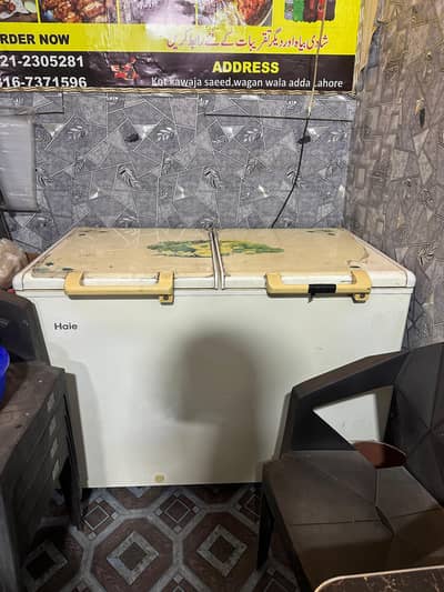 Haier freezer 2 door