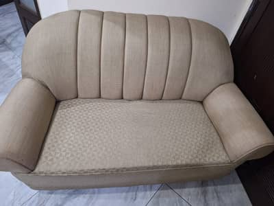 2 Seater Sofa Used (brand new foam)